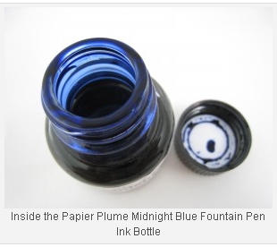 Midnight Blue Fountain Pen Ink by Papier Plume in New Orleans_1