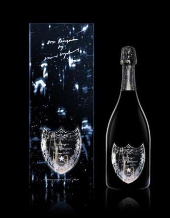 How looks a bottle of iconic champagne in the iconoclastic David Lynch vision