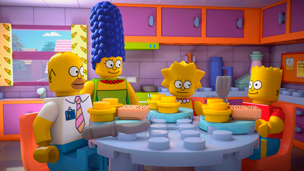 New Stills From The Simpsons LEGO Episode Revealed