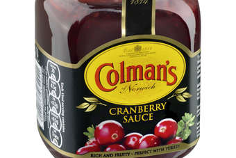 Unilever Adds Cranberry Sauce to Colman's Range