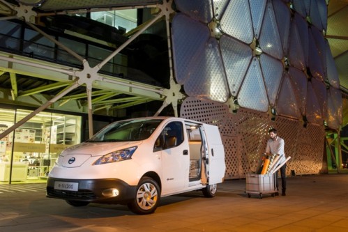Nissan Begins Production of E-NV200 in Barcelona, Spain