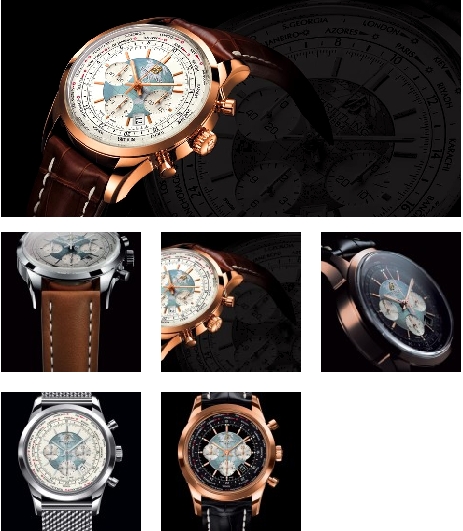 Travel Watches: a “Universal Time” with a Breitling Manufacture Movement