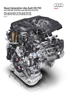 New V6 TDI Engine in Austria