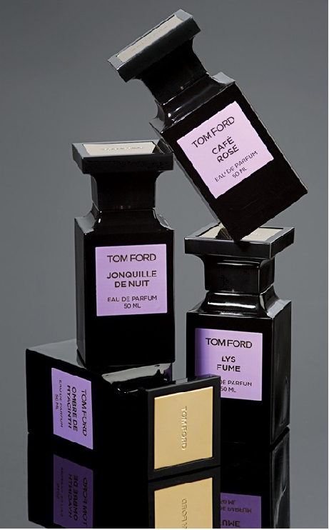 New Quartet of High-End Unisex Perfumes in The Tom Ford Private Blend Garden