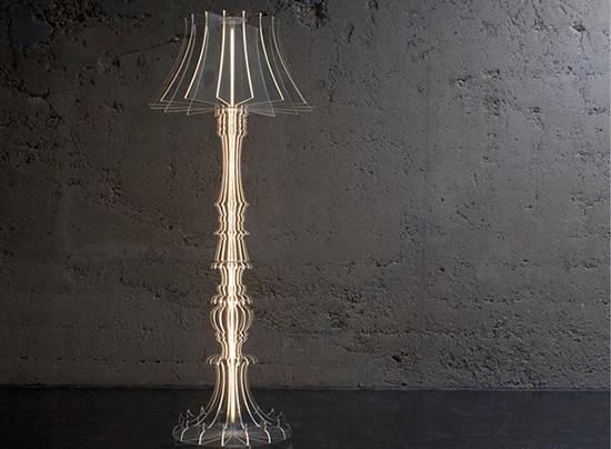 Sander Mulder's Transparent Take on The Traditional Lamp
