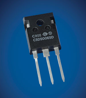 Cree Launches Discrete 20A and 50A 650V SiC Schottky Diode Rectifiers For Power Supplies
