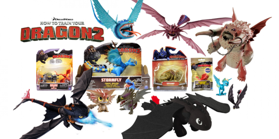 Spin Master Launches How to Train Your Dragon 2 Line