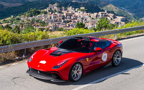 Ferrari Unveils One-off F12 TRS Custom Vehicle in Italy