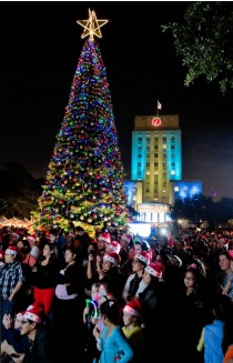 NYC, DC, LA, Houston: Lighting up The Holidays with LED Christmas Trees_3