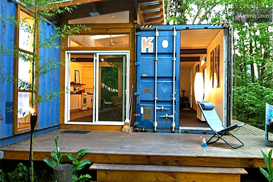 Airbnb Shipping Container Rentals Don't  Make You Feel Like A Sardine
