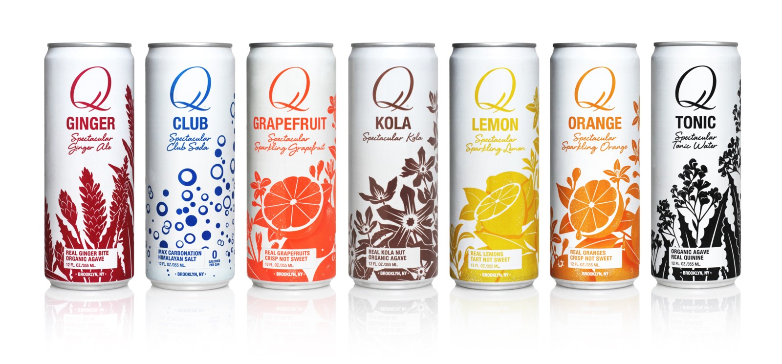 Rexam Provides Sleek Cans for Q Drinks Sodas