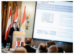 KRG Investment Board Chair Visits Austria, Slovakia