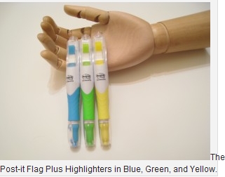 Post-It Flag Plus Highlighter Review