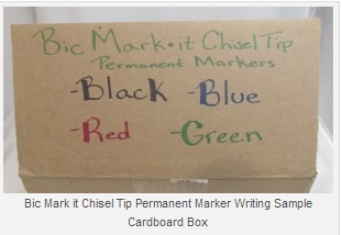 BiC Mark It Chisel Tip Permanent Markers_2