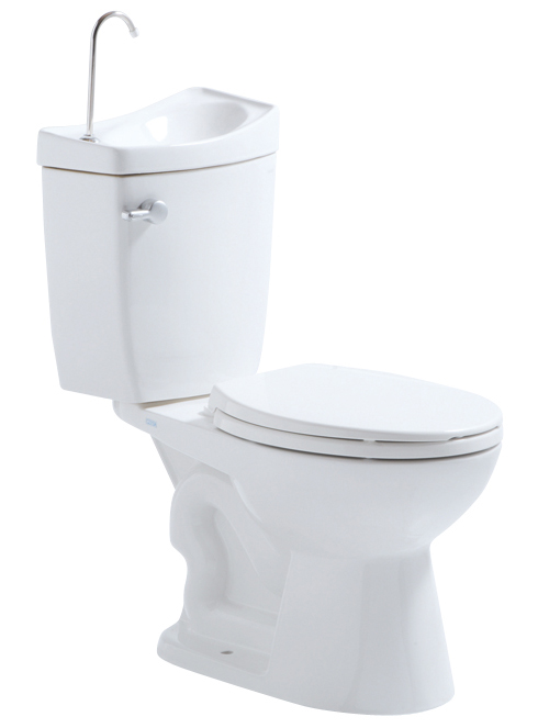 Good Water-Saving Design - a Few Toilet with Sink_4