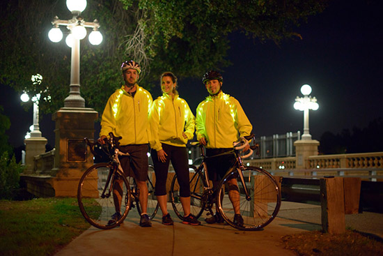Badger 360: Battery Powered LED Jacket for The Night Jogger