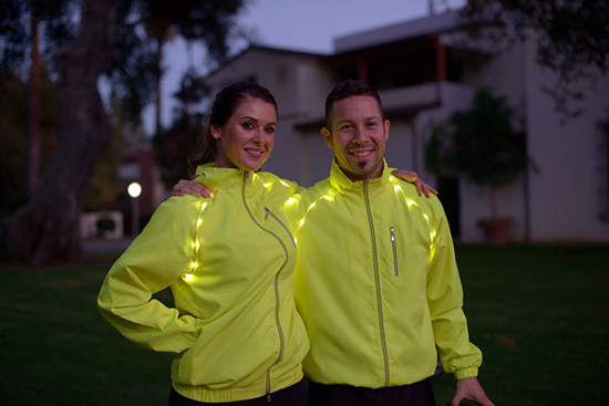 Badger 360: Battery Powered LED Jacket for The Night Jogger_1