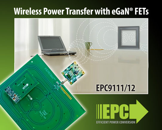 EPC Introduces A4WP-Compliant Wireless Power Transfer Demonstration Kit Delivering 35W at 6.78MHz