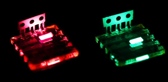 High-Brightness LEDs Made From Perovskite Material