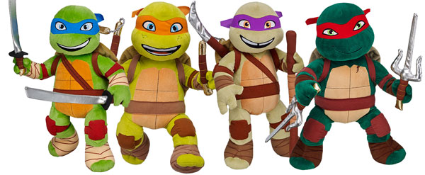 Nickelodeon Partners with Build-a-Bear Workshop for TMNT Plush