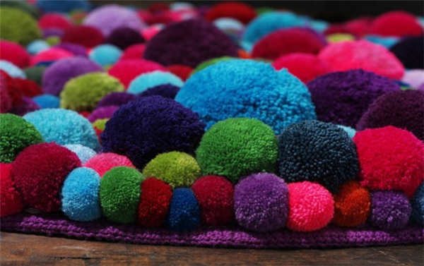 Colorful Pompons Household