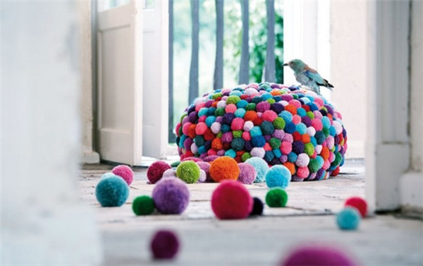 Colorful Pompons Household_4