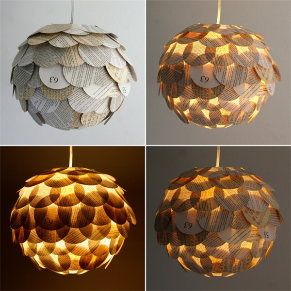 The Beautiful Magical Pages Pendant Lamp_4