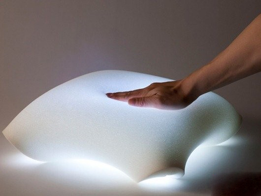The Luminous Hold Pillow Can Also Be The Lighting