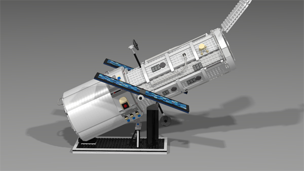 Lego NHA Hubble Space Telescope Comes Into Focus on Lego Ideas