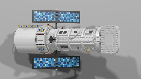 Lego NHA Hubble Space Telescope Comes Into Focus on Lego Ideas_1