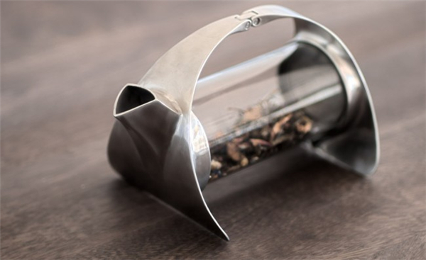 Simple Stainless Steel Transparent Teapot - Sorapot_2