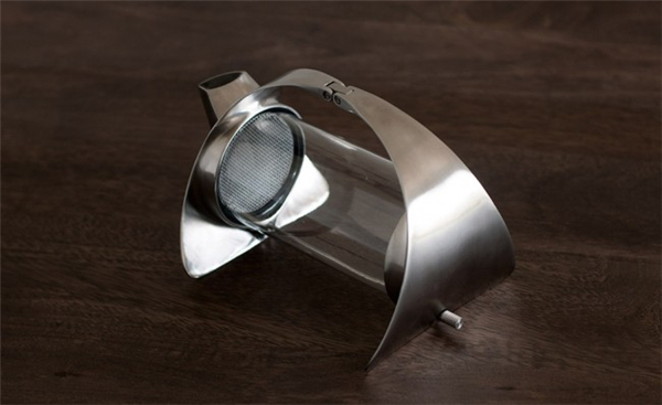 Simple Stainless Steel Transparent Teapot - Sorapot_4