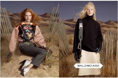 Balenciaga Fall - Winter 2012 Ad Campaign