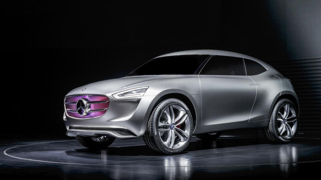 Mercedes-Benz Unveils G-Code Concept Car Which Can Tap Power From Paint