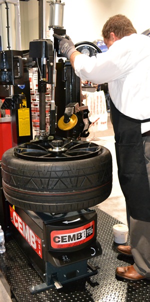 SEMA Show, Day Four: CEMB USA Has Two New Tire Changers