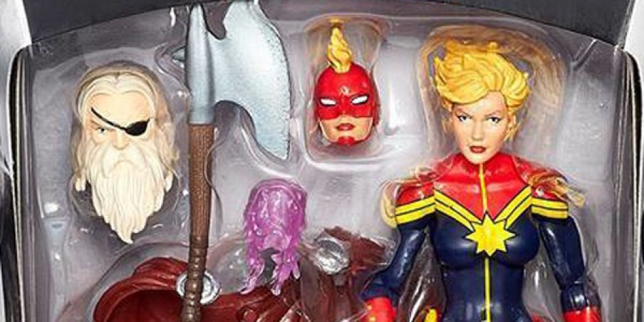 Hasbro Reveals First Female Captain Marvel Action Figure