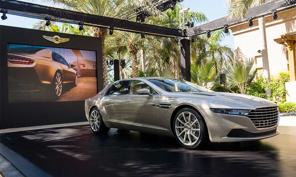 Aston Martin Unveils Lagonda Taraf in Middle East