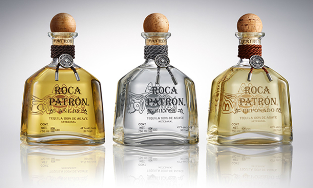 Pearlfisher Designs Patron's Ultra-Premium Tequila Bottle