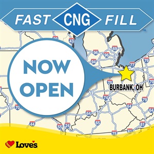 Love's Opens First Cng Stop in Ohio