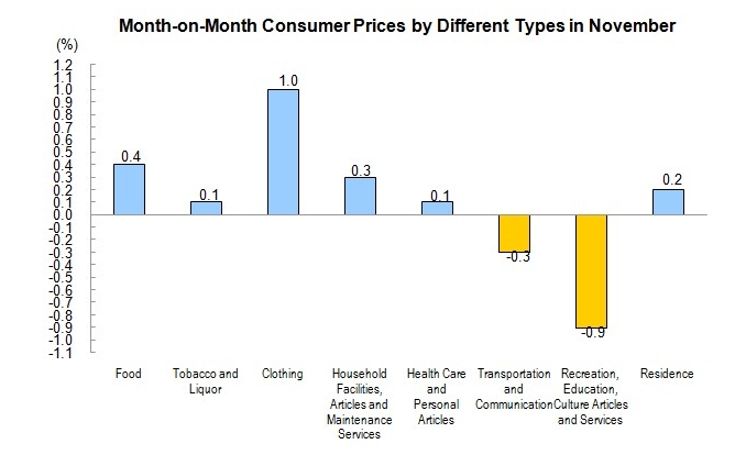 Consumer Prices for November 2012_2