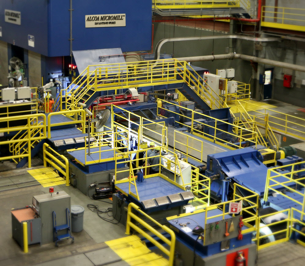 Alcoa's New Micromill Technology to Create More Formable Aluminum Sheets for Auto Parts