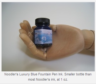 Noodler’S Eternal Luxury Blue Fountain Pen Ink Review