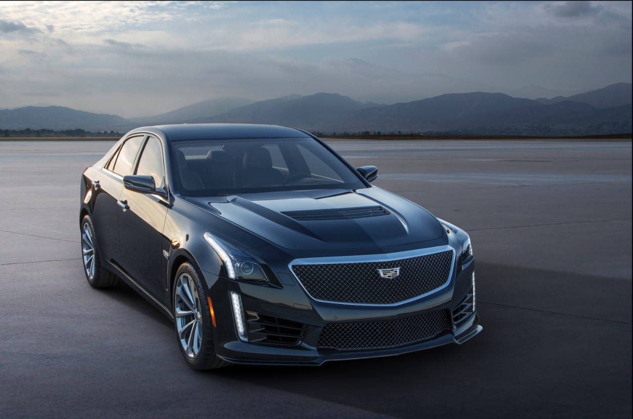 Cadillac Unveils Powerful 2016 CTS-V Luxury Sedan