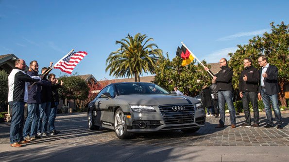 Audi Tests Self Driving A7 Concept Car