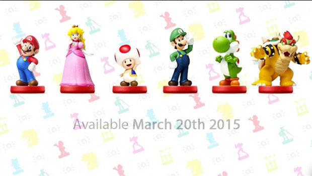 Mario Series Amiibo launching March 20