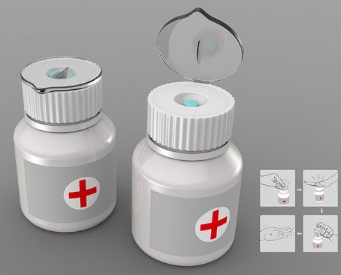 Convenient Segmentation Pill Bottles: Easy Cut_1