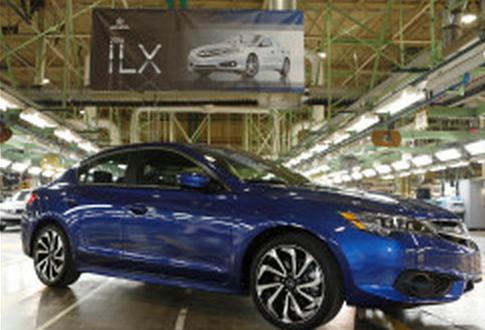 Production of Honda Acura ILX Sports Sedan Begins in Ohio