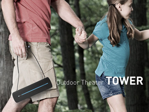 Go Anywhere with Home Theater: Tower