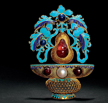 Exquisite Examples of Ming and Qing Jewelers' Craft_2