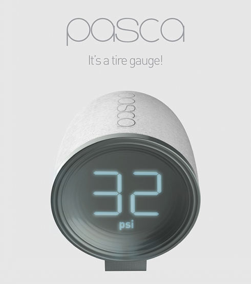 Can Be Hung on a Key Ring of Tire Pressure Gauge: Pasca